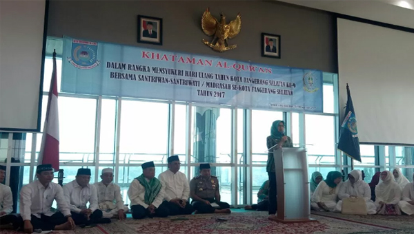HUT Tangsel Ke-9, 900 Santri Khataman Al Qur hut-tangsel-ke9-900-santri-khataman-al-quran